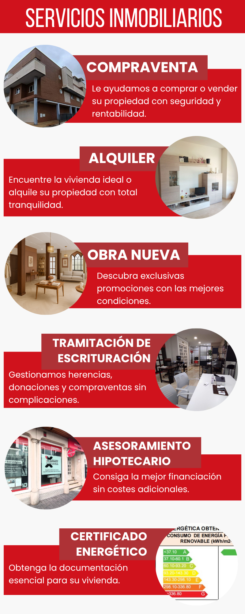 Servicios inmobiliarios